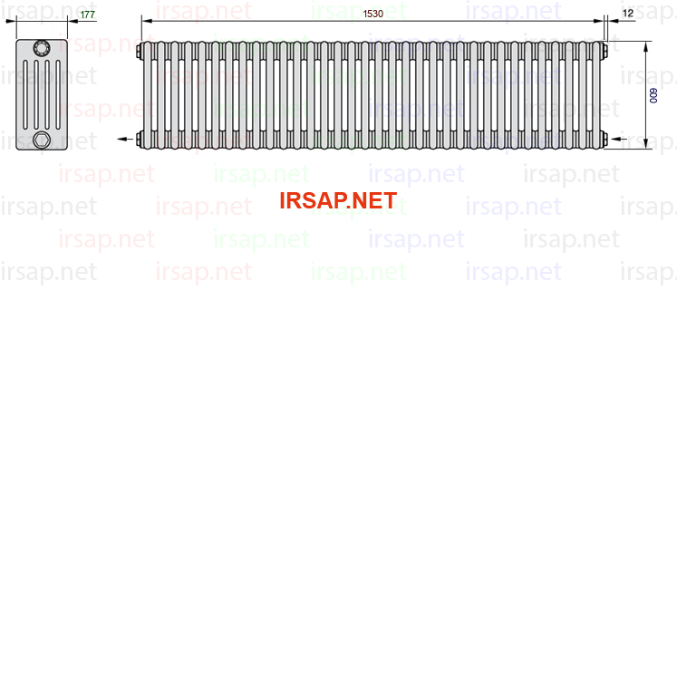Радиатор IRSAP Tesi 50600/34 T08 CL 01